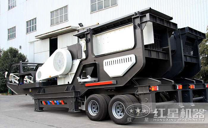 小型車式流動石子粉碎機(jī) 小型車式流動石子粉碎機(jī)