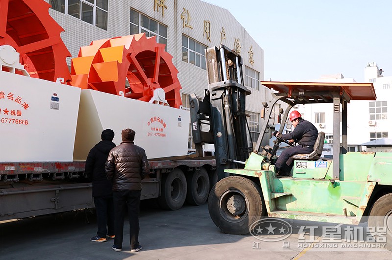洗砂機(jī)發(fā)貨現(xiàn)場(chǎng) 洗砂機(jī)發(fā)貨現(xiàn)場(chǎng)