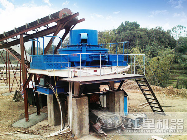 制砂機(jī)生產(chǎn)現(xiàn)場(chǎng) 制砂機(jī)生產(chǎn)現(xiàn)場(chǎng)