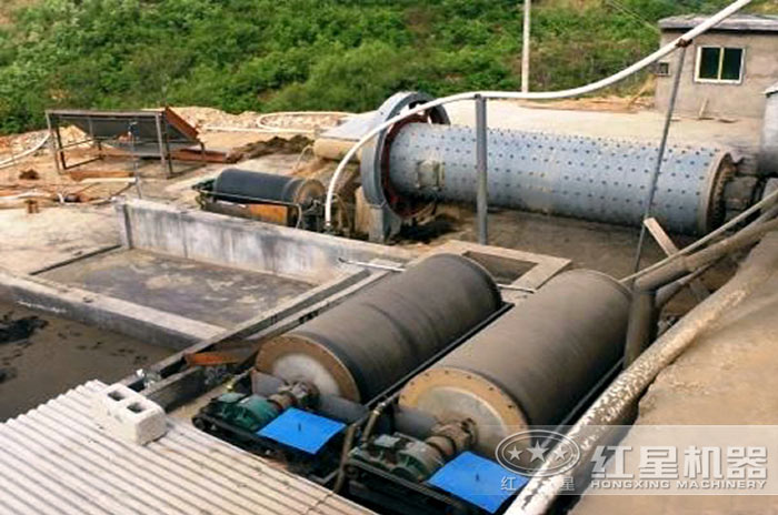 磁選生產(chǎn)線實(shí)拍 磁選生產(chǎn)線實(shí)拍