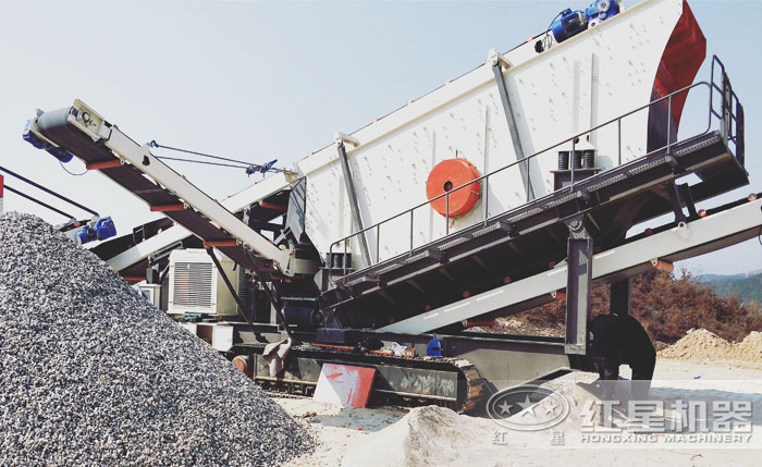 履帶式振動(dòng)篩沙機(jī) 履帶式振動(dòng)篩沙機(jī)