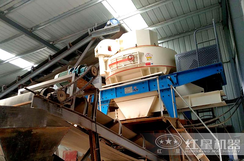 石家莊時產(chǎn)200t室內制砂生產(chǎn)線