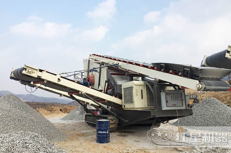 履帶式移動破碎站實拍 履帶式移動破碎站實拍