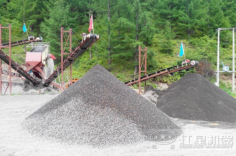 石頭制砂案例現(xiàn)場實拍 石頭制砂案例現(xiàn)場實拍