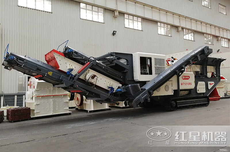 履帶移動制砂設備實拍 履帶移動制砂設備實拍