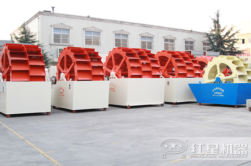 雙輪、三輪洗沙機設備展示圖