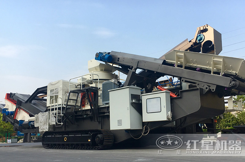 靈活轉(zhuǎn)場、生產(chǎn)自由的履帶移動破碎站