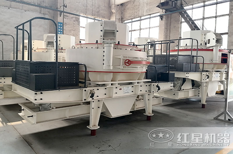 新型鵝卵石制砂機(jī)車間實拍圖片 新型鵝卵石制砂機(jī)車間實拍圖片