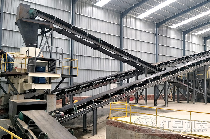 VSI制砂機(jī)現(xiàn)場實(shí)拍，室內(nèi)生產(chǎn)更環(huán)保