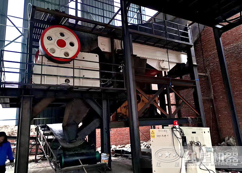 57鄂式破碎機(jī)一小時(shí)可以產(chǎn)多少，附生產(chǎn)線案例