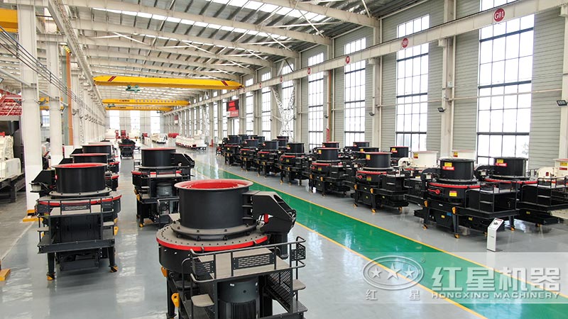 紅星機器石頭制砂設備車間現(xiàn)貨 紅星機器石頭制砂設備車間現(xiàn)貨