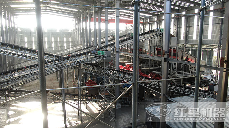 石子機生產線多少錢一套，附現(xiàn)場案例