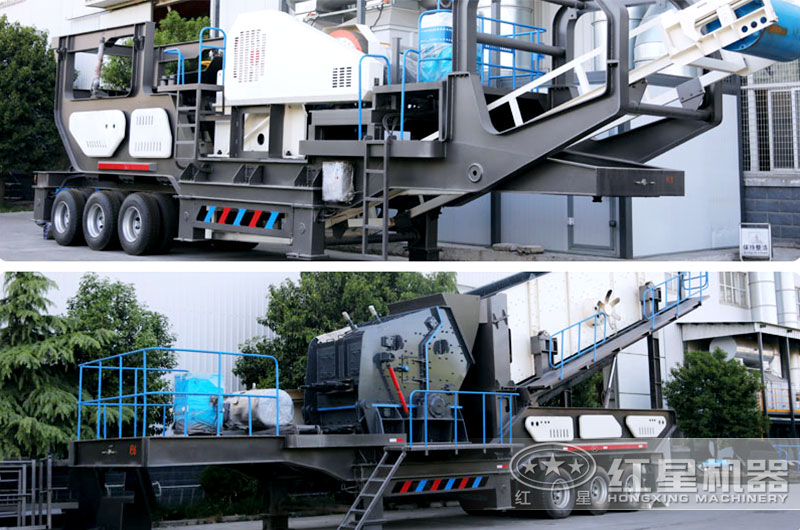 輪胎式建筑垃圾粉碎機 輪胎式建筑垃圾粉碎機