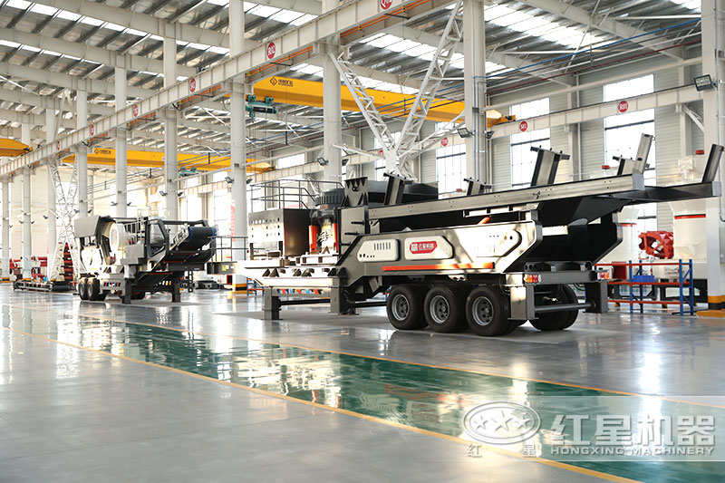 這種是移動碎石機 這種是移動碎石機