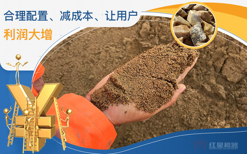 建筑用砂配置的機制沙石設備一套多少錢，附現(xiàn)場案例視頻