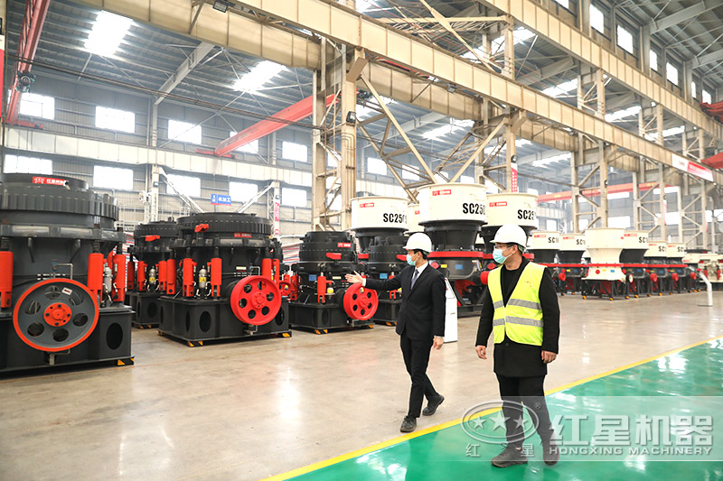 客戶來廠實地考察，信賴紅星機(jī)器