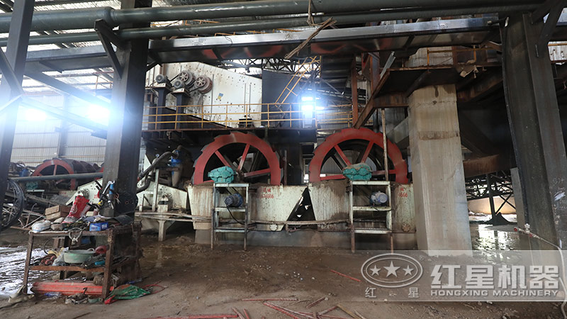 環(huán)保型輪斗洗沙機(jī)在砂石生產(chǎn)線必備 環(huán)保型輪斗洗沙機(jī)在砂石生產(chǎn)線必備